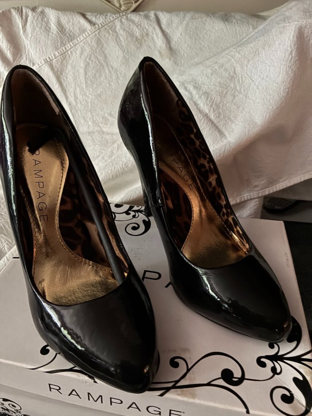 Pair Rampage High Heel Shoes
